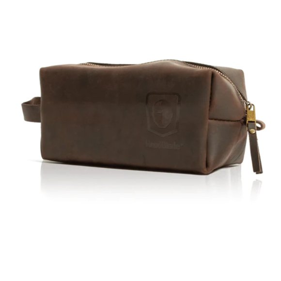 Luxury Leather Dopp Bag - Picture 3 of 3